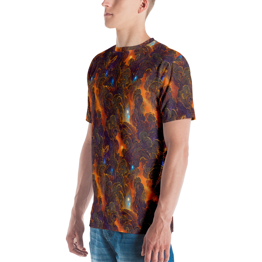 Men's Crew Neck T-Shirt - Pozzo Vortex