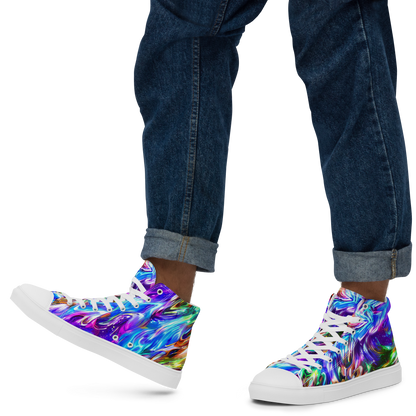 Men's High Top Canvas Shoes - Faini Whirlwind