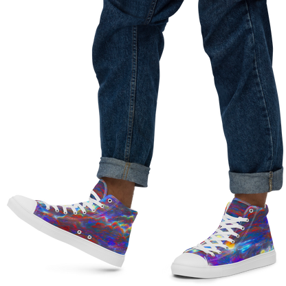 Men's High Top Canvas Shoes - Orion Ripple