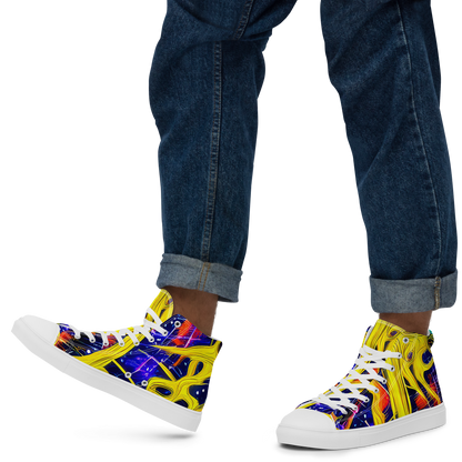 Men's High Top Canvas Shoes - Galli's Fusion