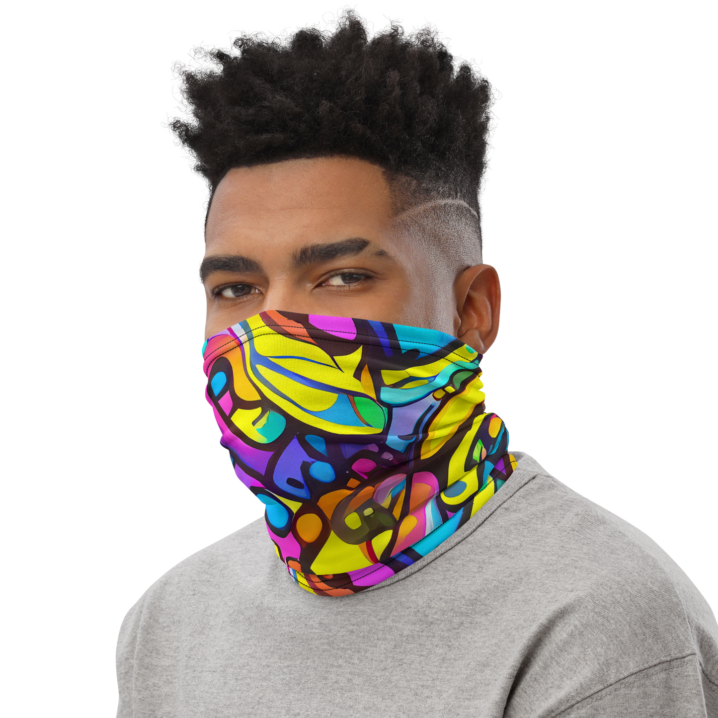 Neck Gaiter - Kaleidoscopic Flow