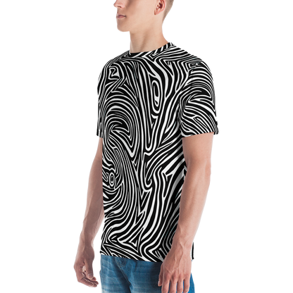 Men's Crew Neck T-Shirt - Vortex Veins