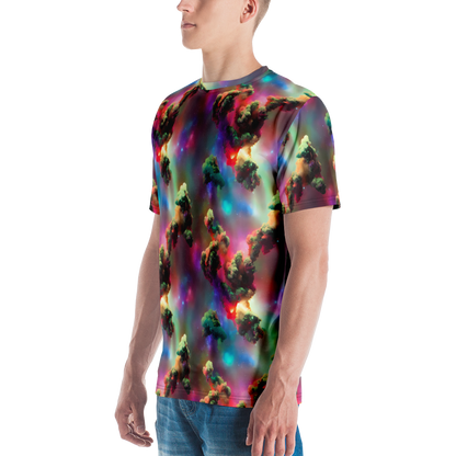 Men's Crew Neck T-Shirt - Nebula Dreams