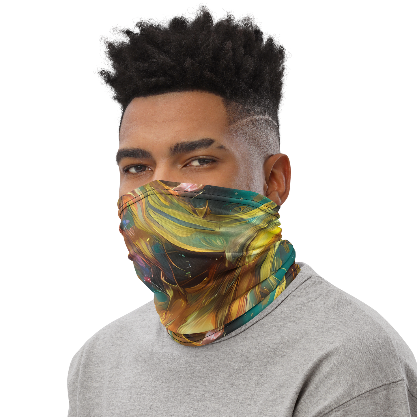 Neck Gaiter - Elegant Whirl