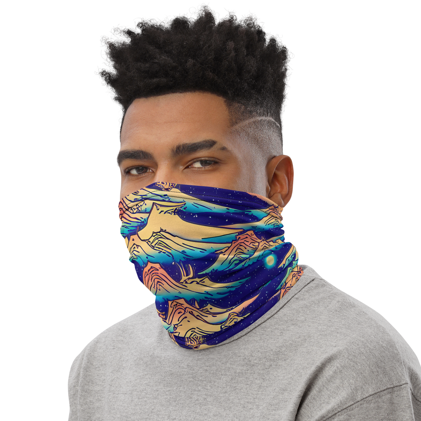 Neck Gaiter - Mystical Mountain Mirage