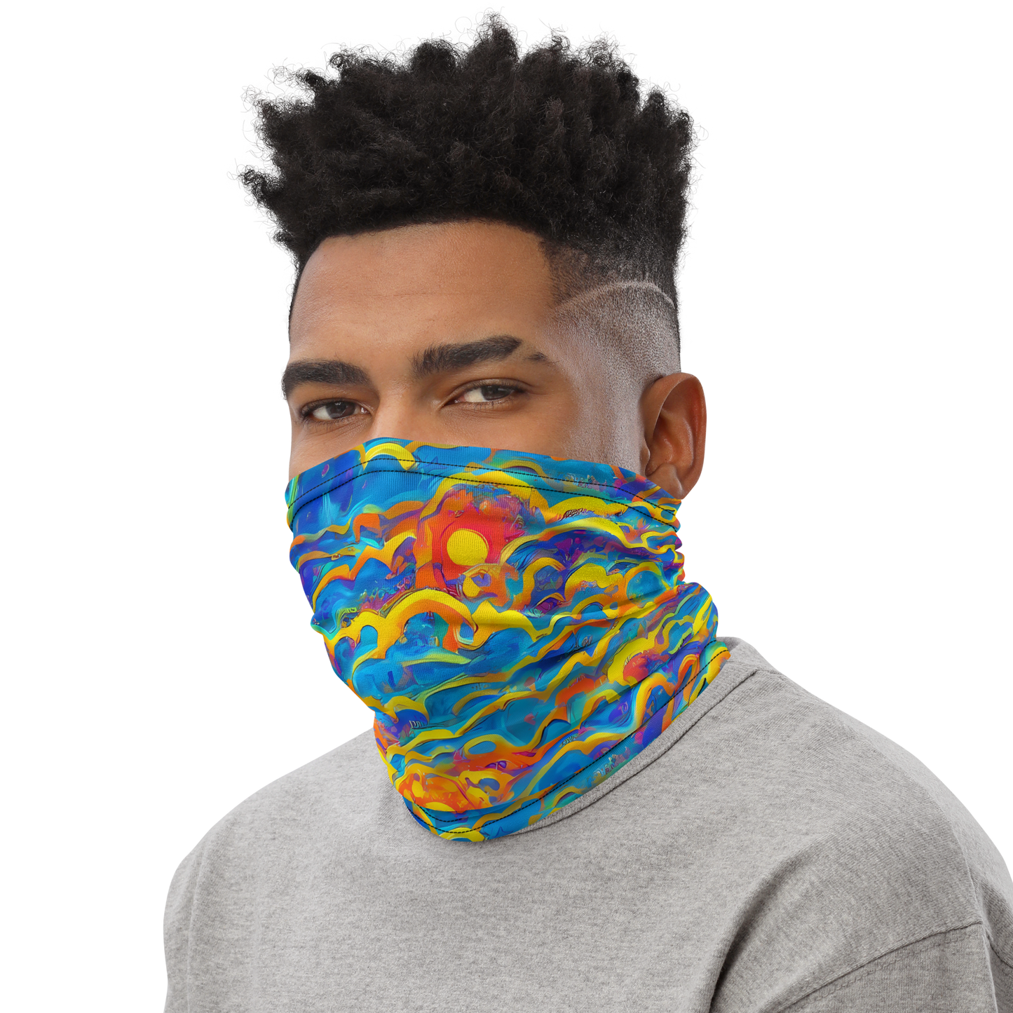 Neck Gaiter - Chroma Ripple