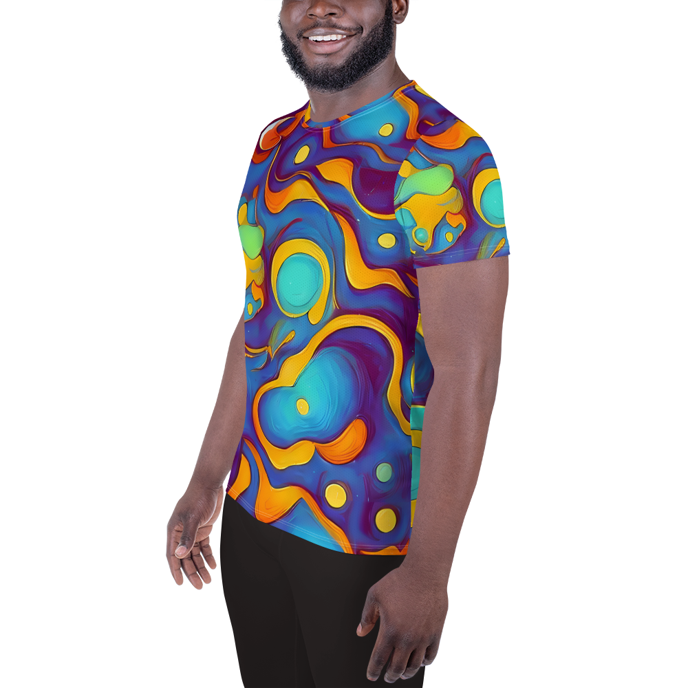 Men's Athletic T-Shirt - Pelton Swirl