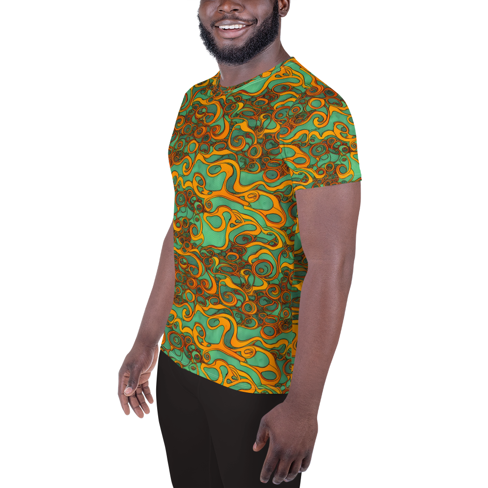 Men's Athletic T-Shirt - Nebula Nodes