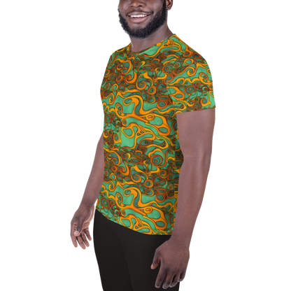 Men's Athletic T-Shirt - Nebula Nodes