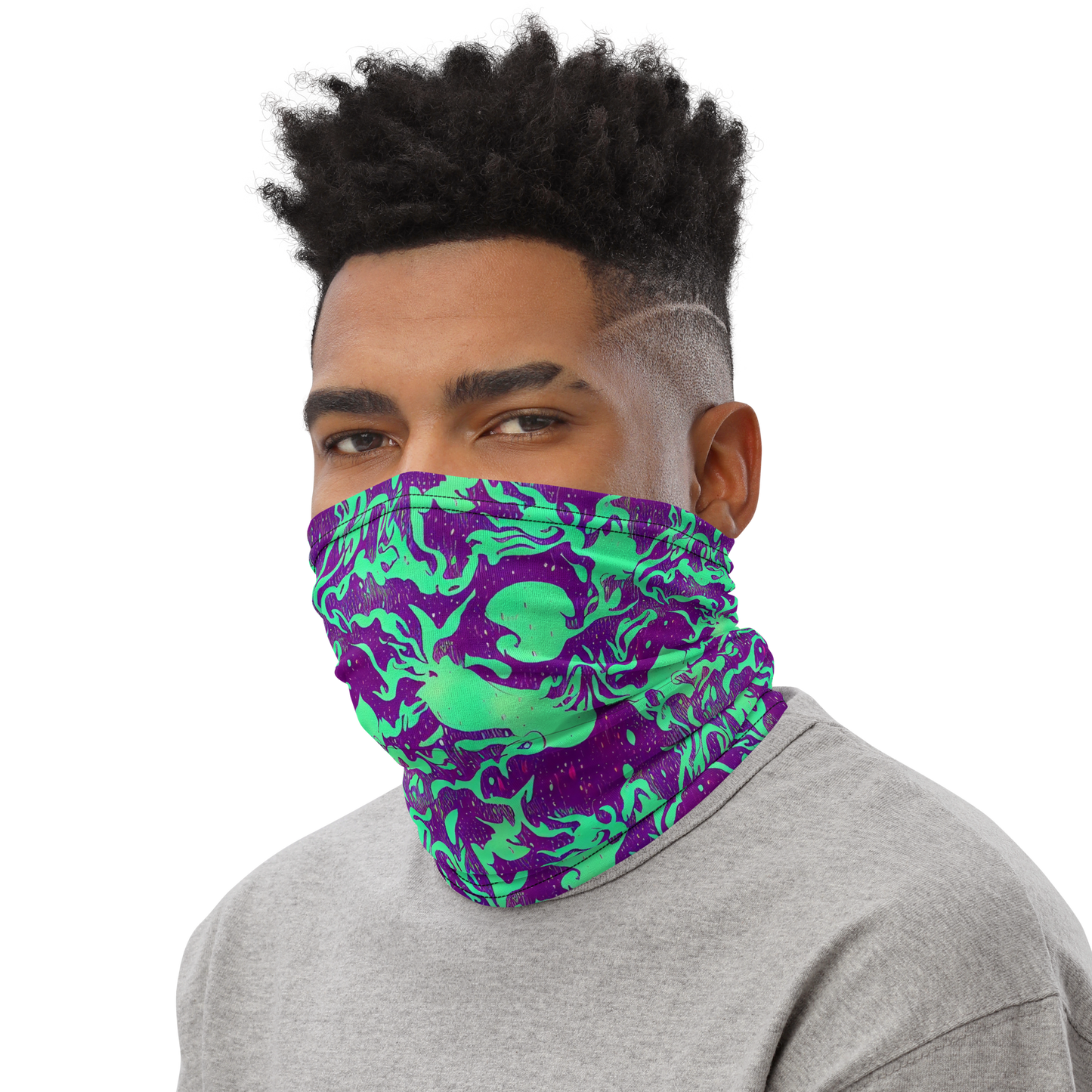 Neck Gaiter - Alien Ripples