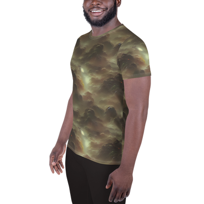 Men's Athletic T-Shirt - Celestial Dreamscape