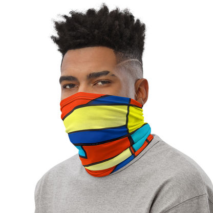 Neck Gaiter - Neon Fractals