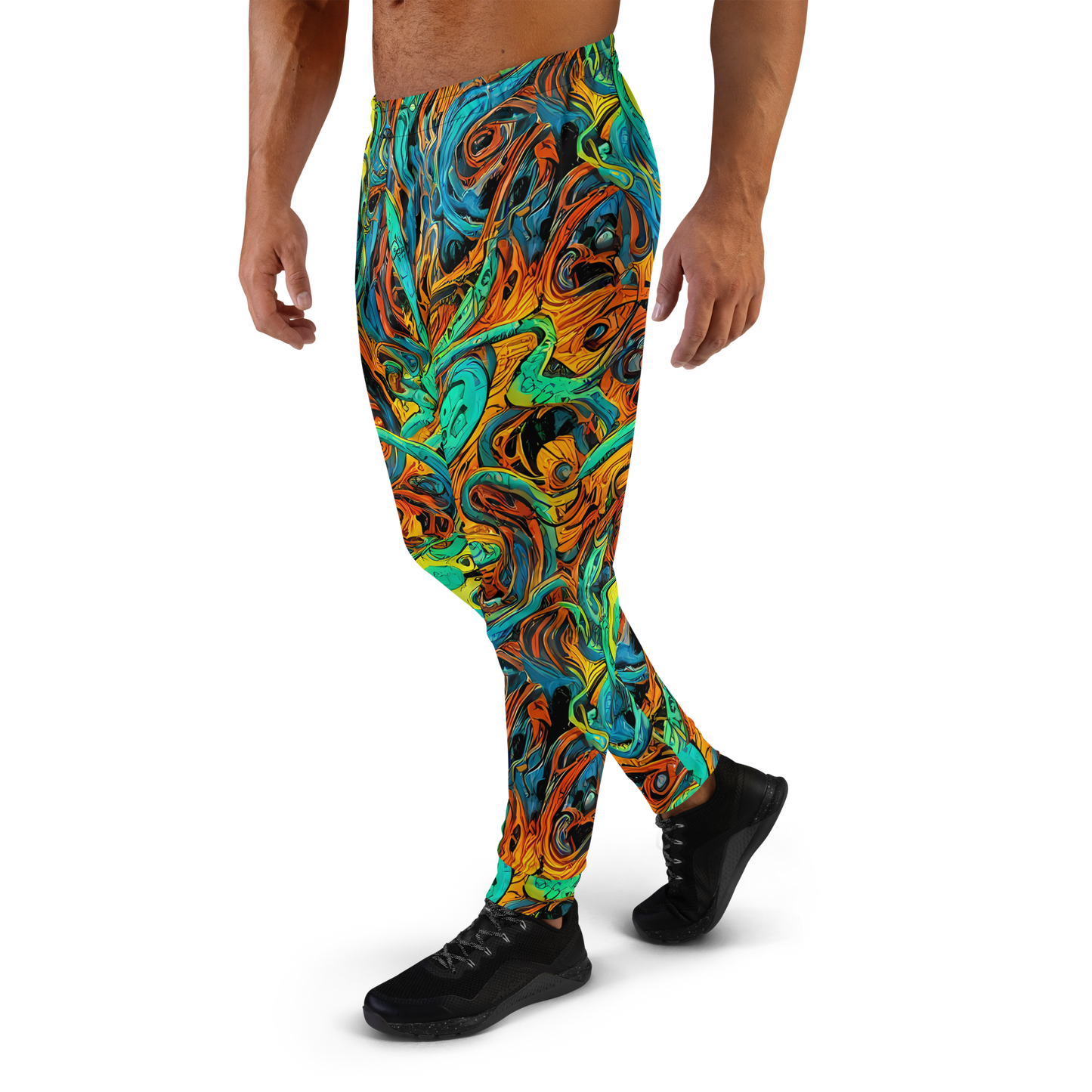 Men’s Joggers - Flaming Mirage