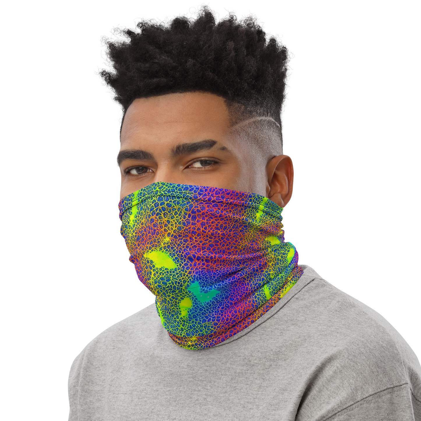 Neck Gaiter - Prismatic Web