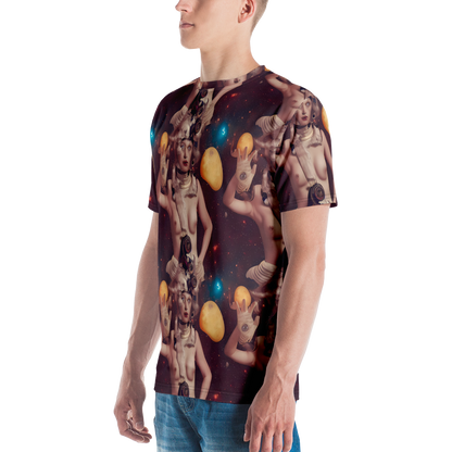 Men's Crew Neck T-Shirt - Nebula Siren