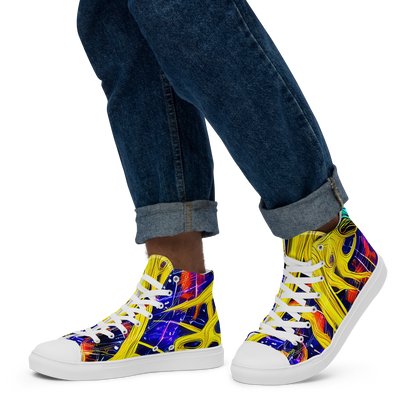 Men's High Top Canvas Shoes - Galli's Fusion