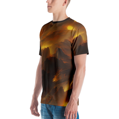 Men's Crew Neck T-Shirt - Sunset Shores