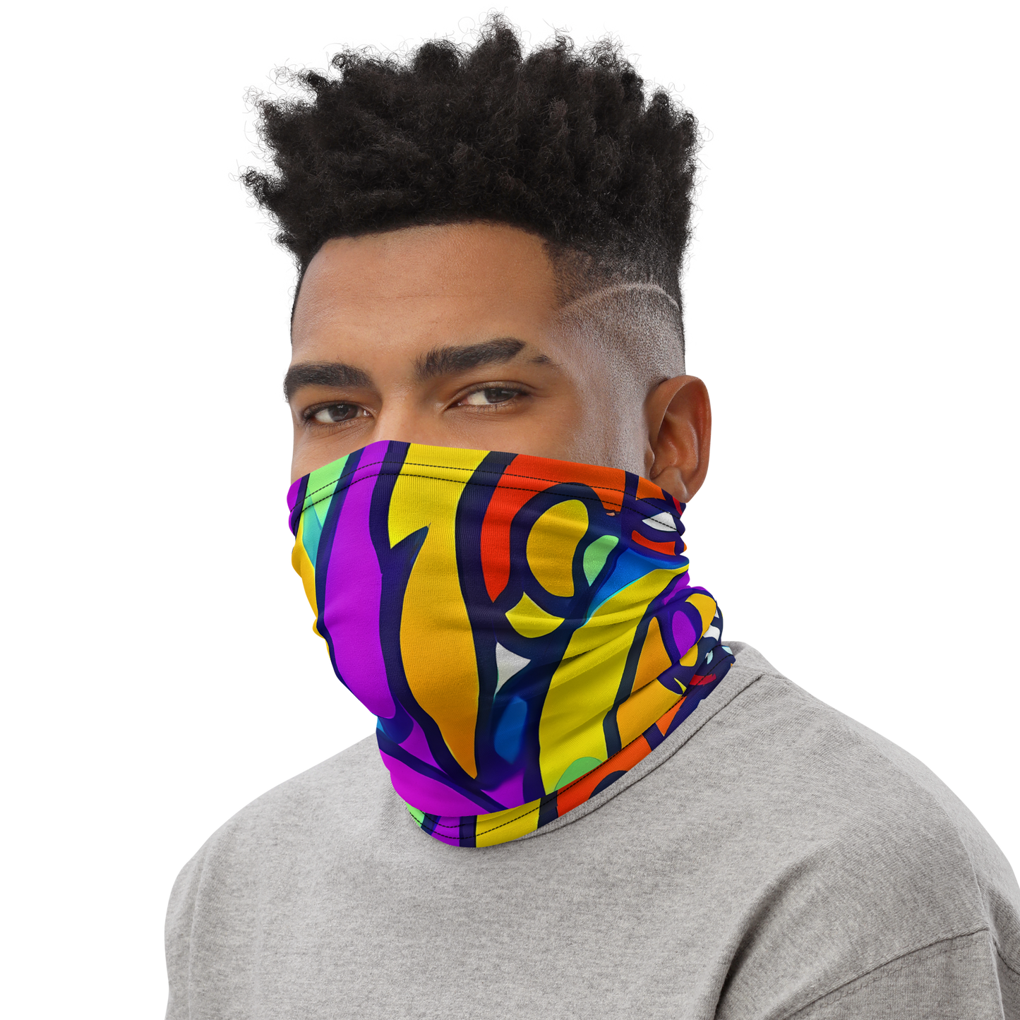 Neck Gaiter - Kaleido Fish