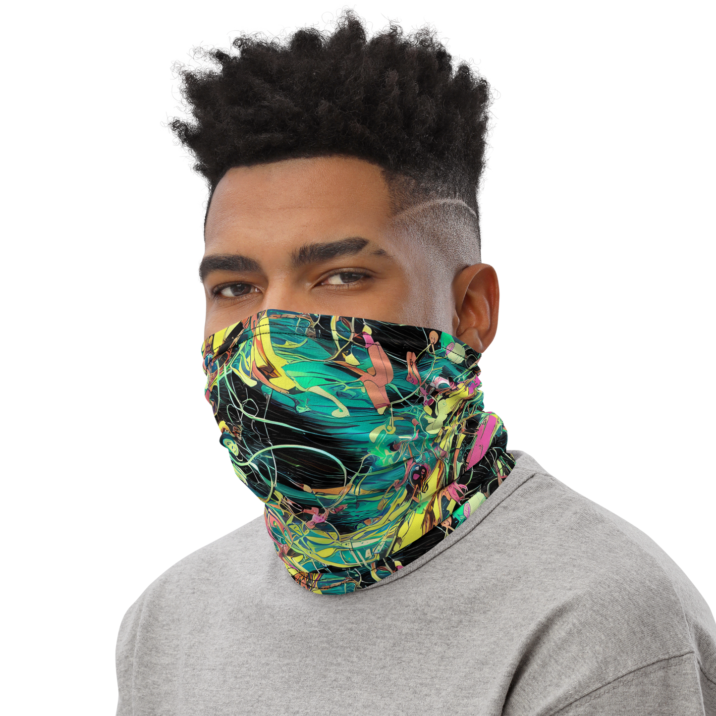 Neck Gaiter - Cyborg Whirl