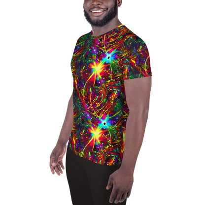 Men's Athletic T-Shirt - Stellar Burst
