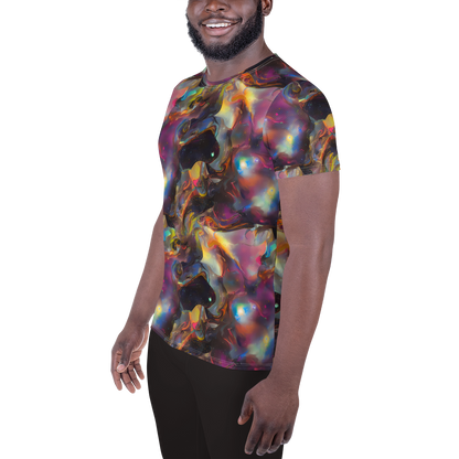 Men's Athletic T-Shirt - Cosmic Fusion