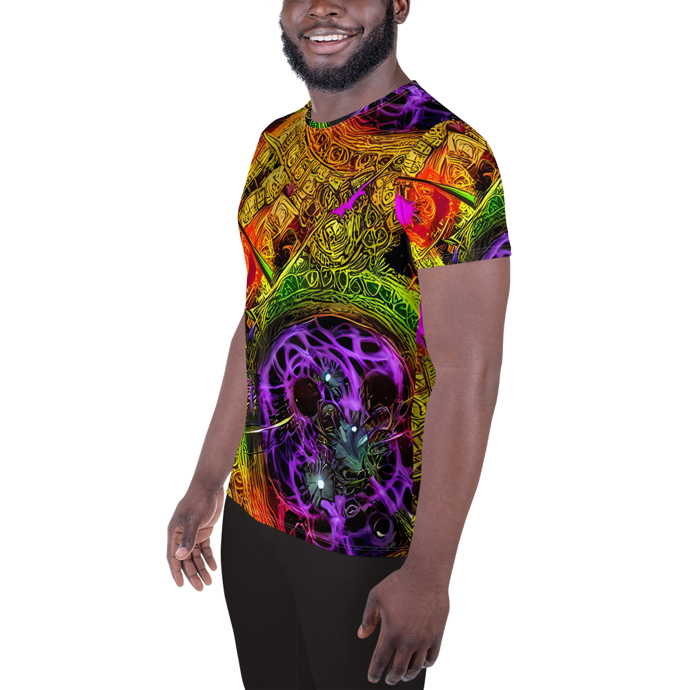 Men's Athletic T-Shirt - Neon Glyphworks