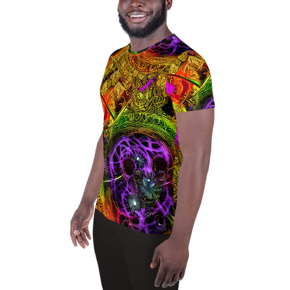 Men's Athletic T-Shirt - Neon Glyphworks
