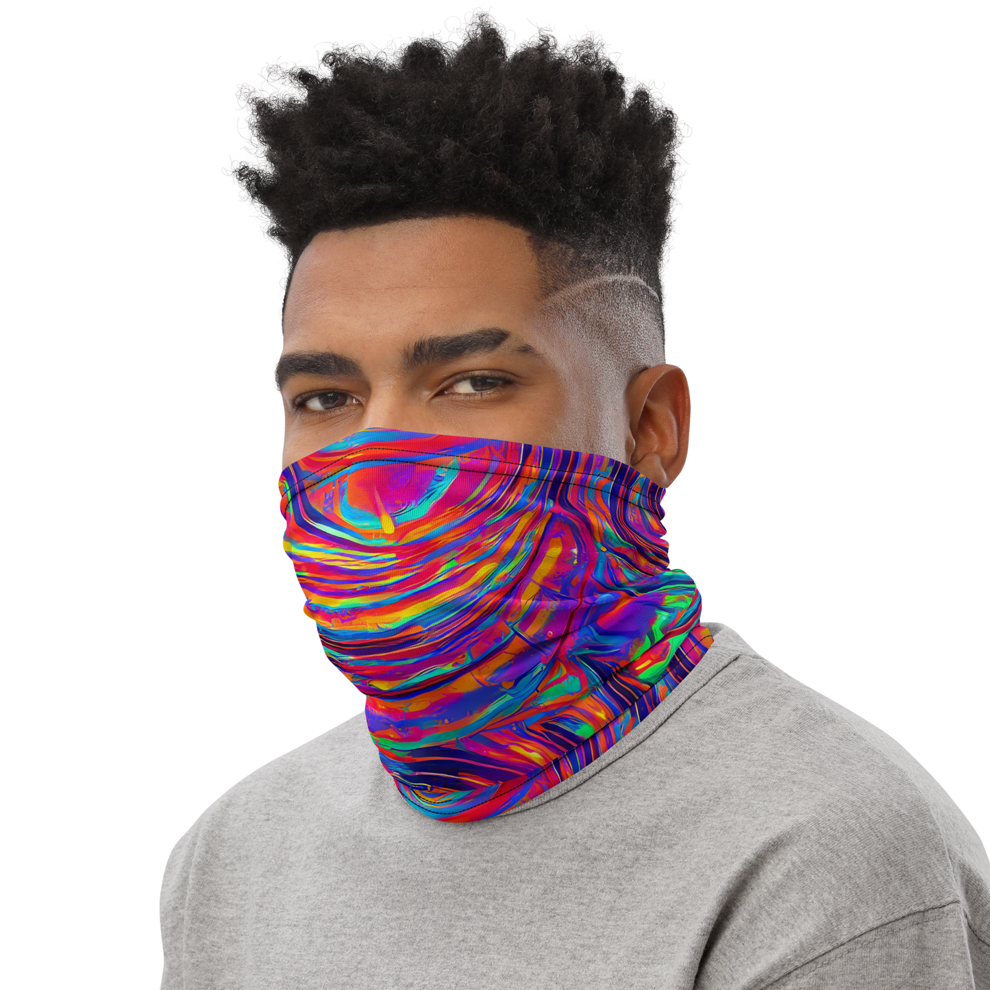 Neck Gaiter - Quantum Spiral