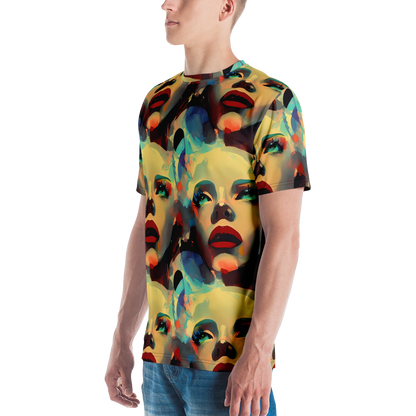 Men's Crew Neck T-Shirt - Astral Reflections