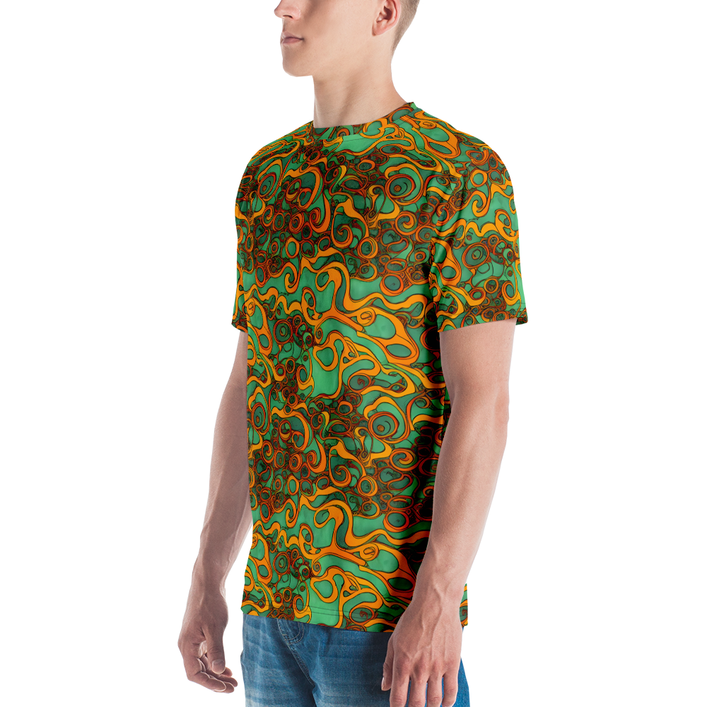 Men's Crew Neck T-Shirt - Nebula Nodes