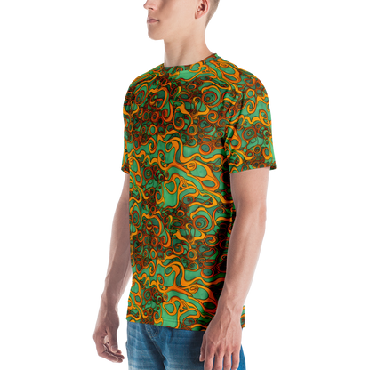 Men's Crew Neck T-Shirt - Nebula Nodes