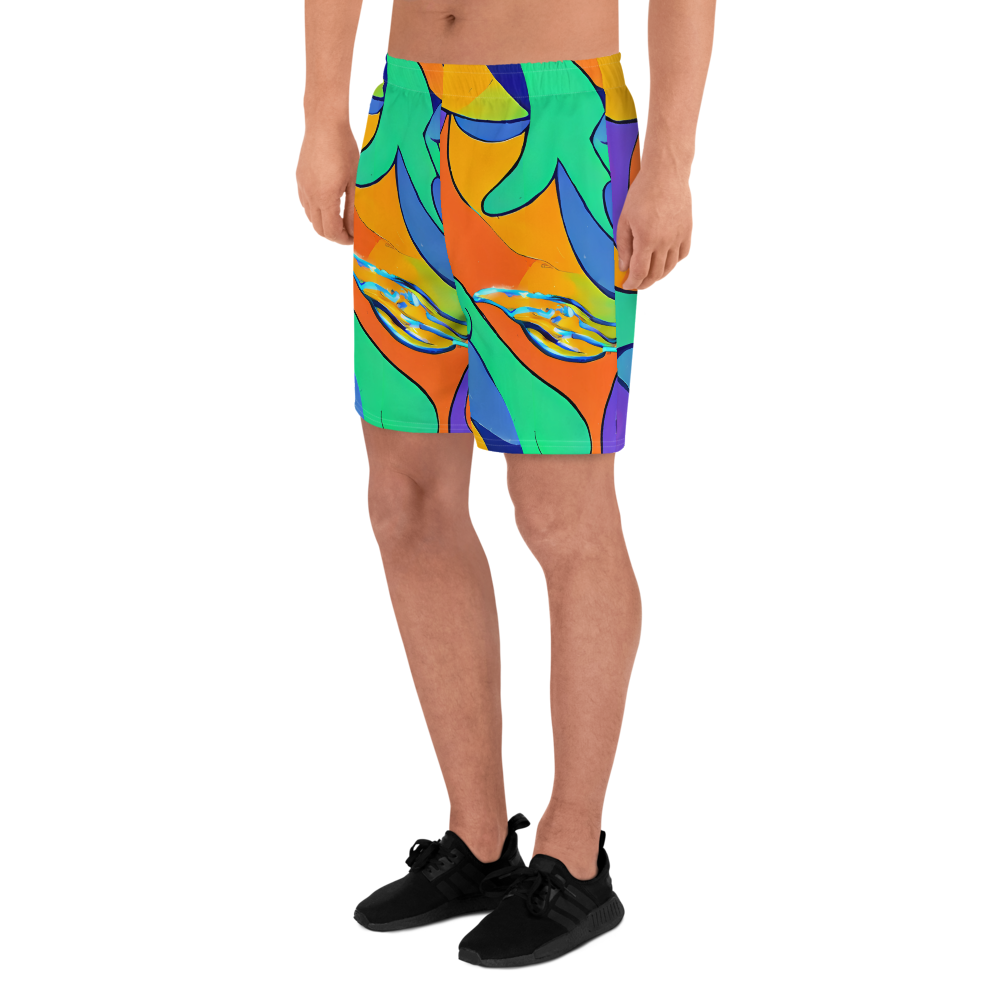 Men's Athletic Shorts - Archipenko Dream