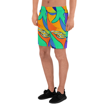 Men's Athletic Shorts - Archipenko Dream