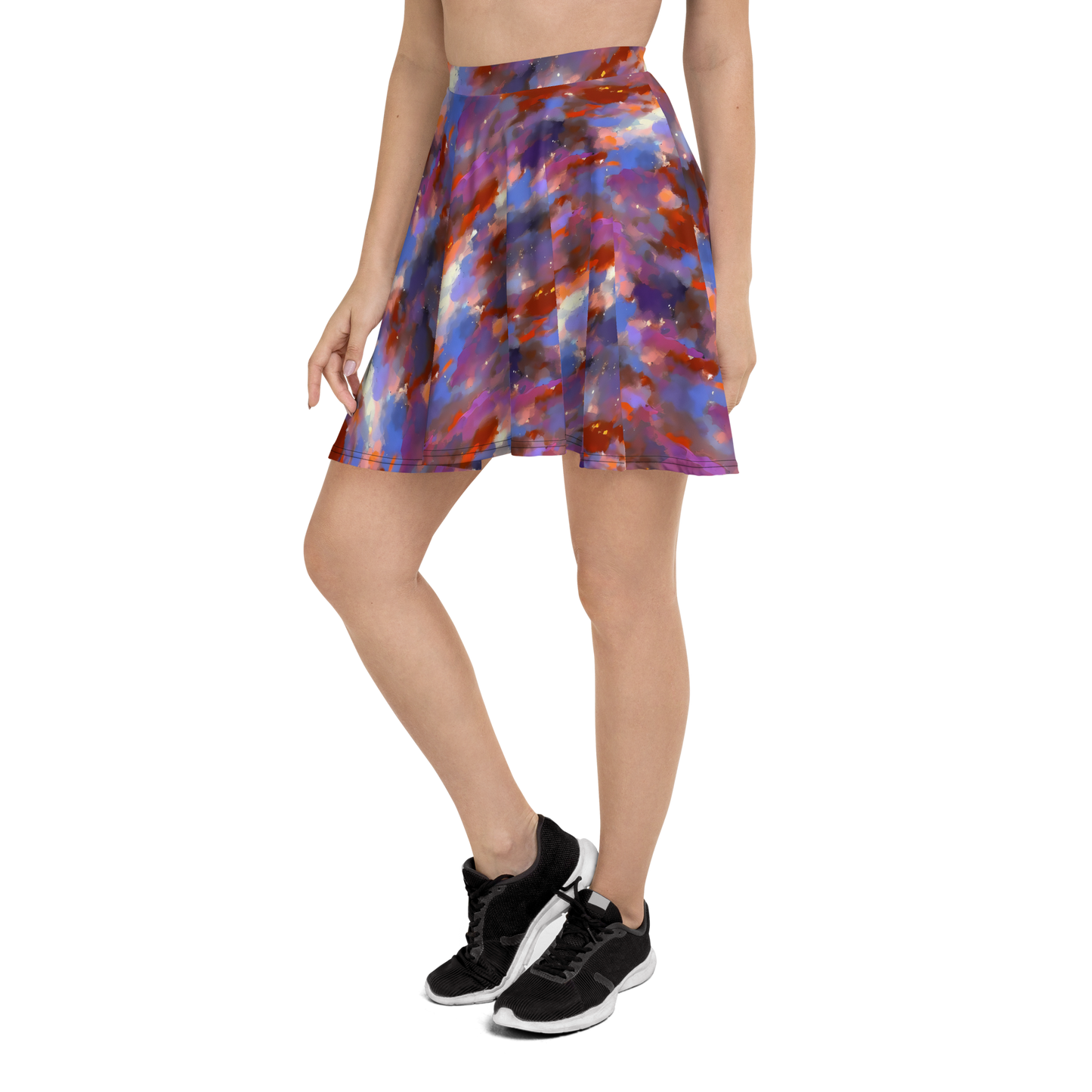 Skater Skirt - Celestial Brushstroke