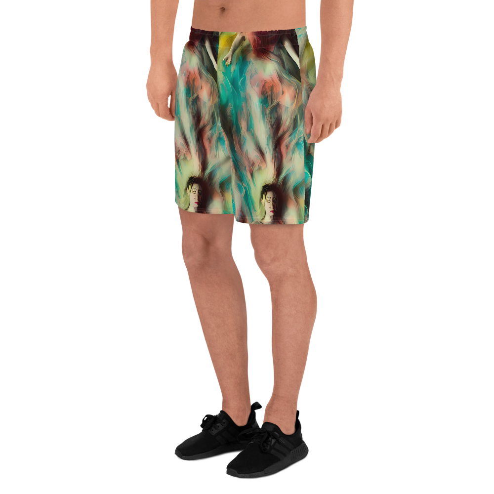 Men's Athletic Shorts - Enchanted Fusion