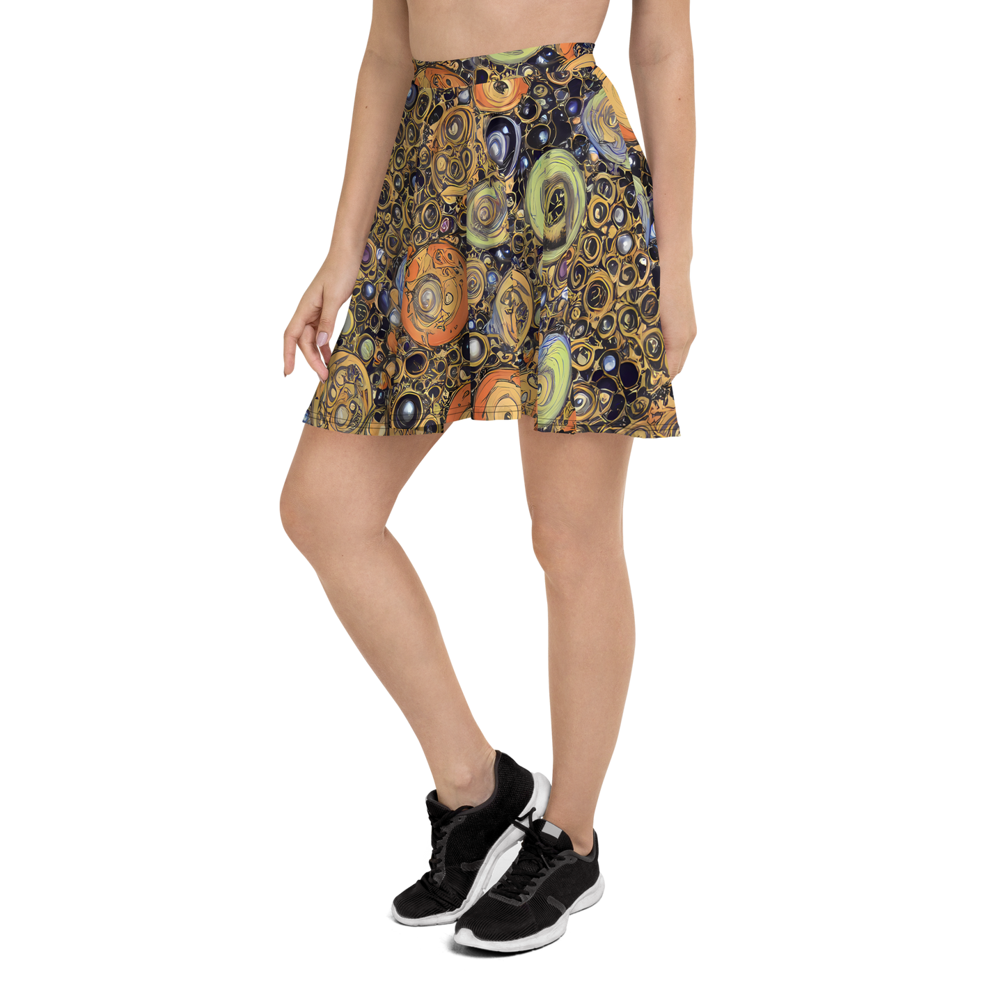 Skater Skirt - Crescent Echoes