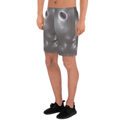 Men's Athletic Shorts - Silver Nebula