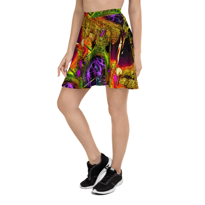 Skater Skirt - Neon Glyphworks