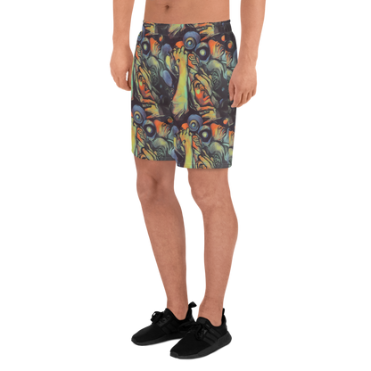 Men's Athletic Shorts - Cosmic Scream