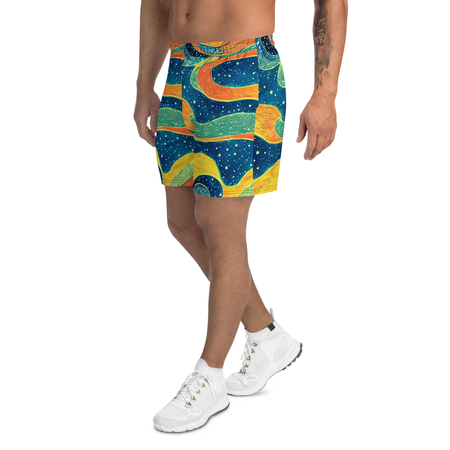 Men's Athletic Shorts - Celestial Harmony