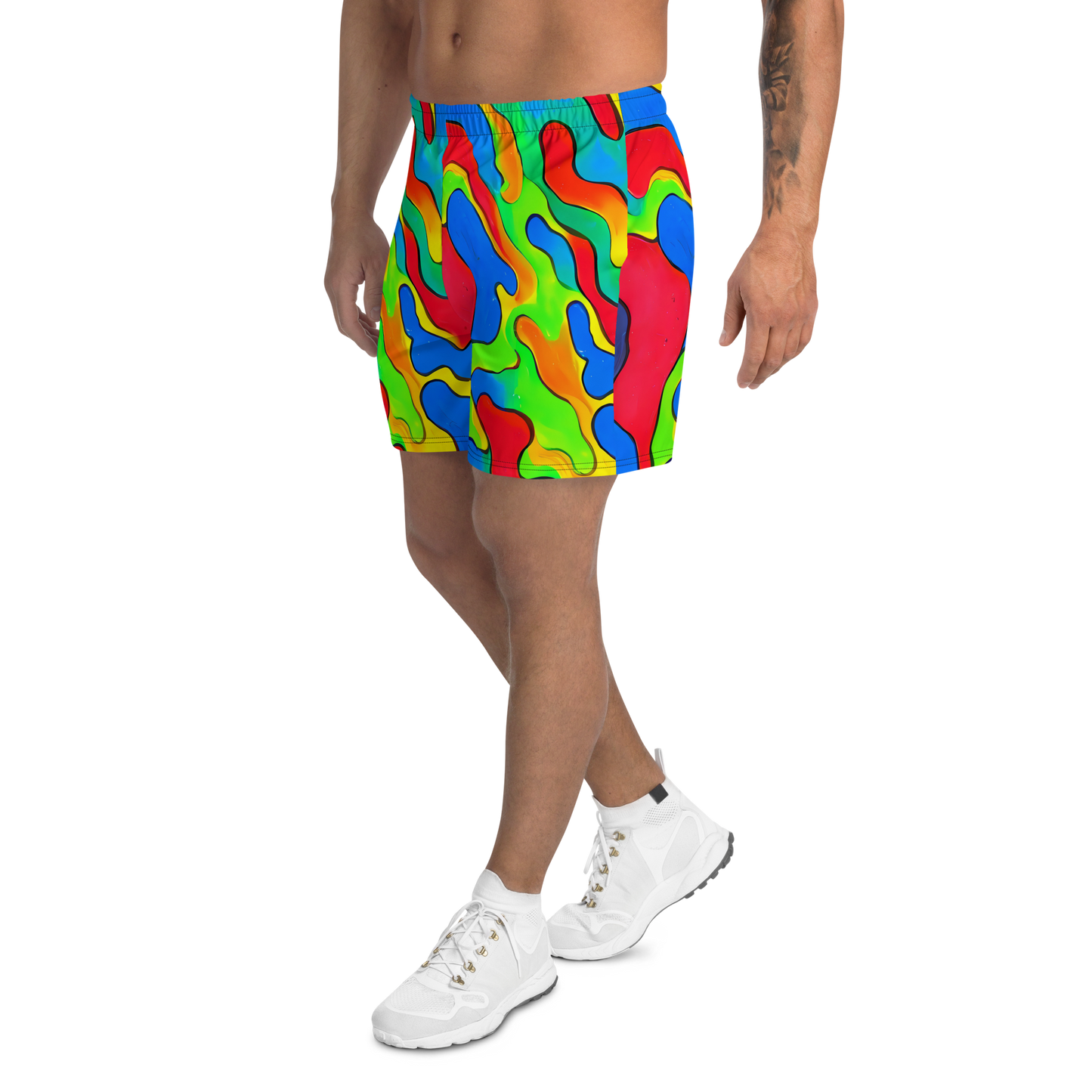 Men's Athletic Shorts - Splash of Joy