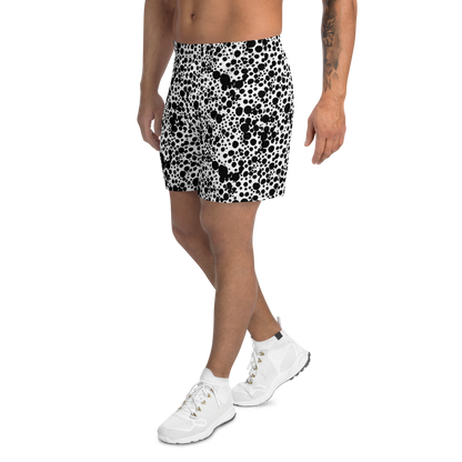 Men's Athletic Shorts - Dappled Shadow Dance