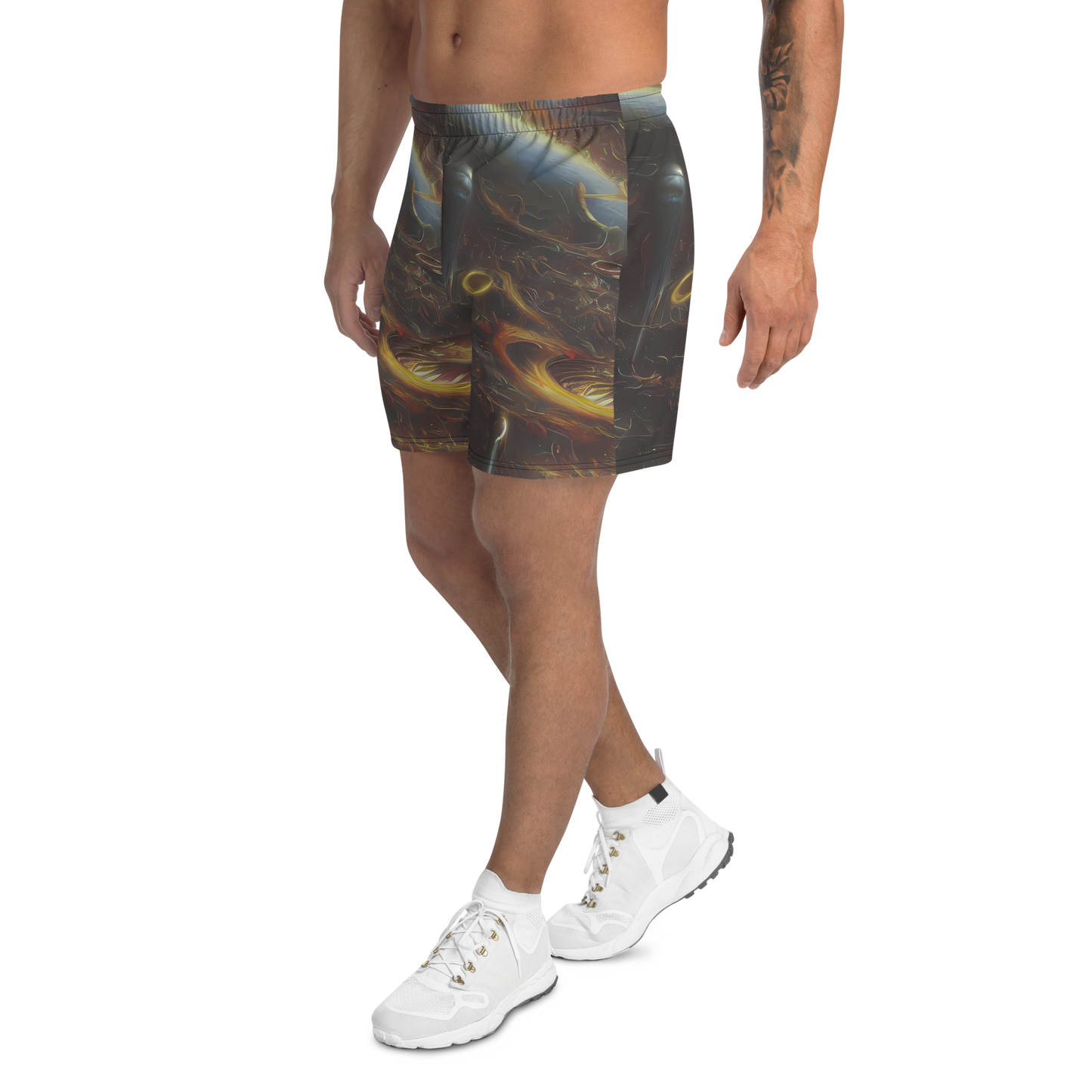 Men's Athletic Shorts - Quantum Illusions