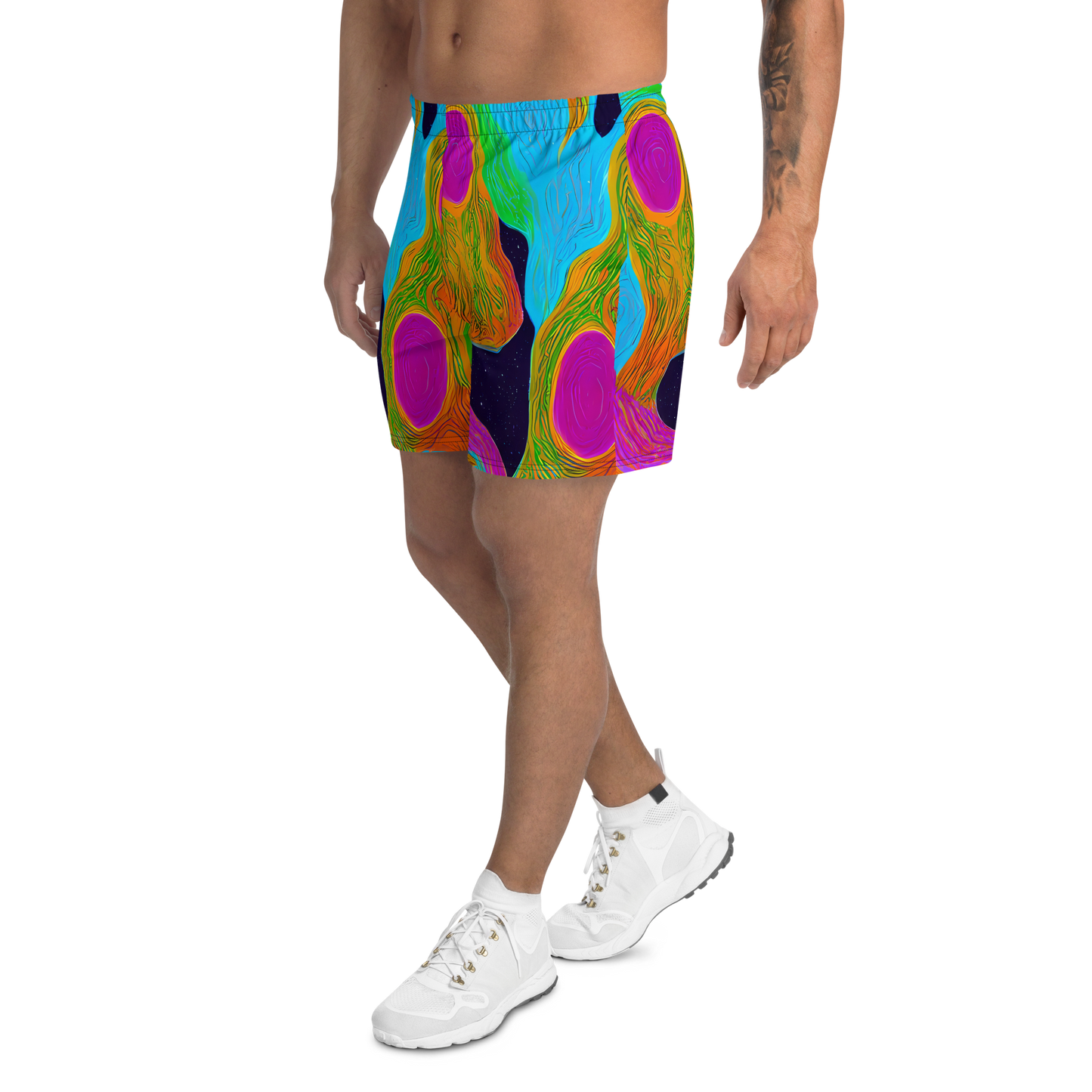 Men's Athletic Shorts - Galactic Harmony