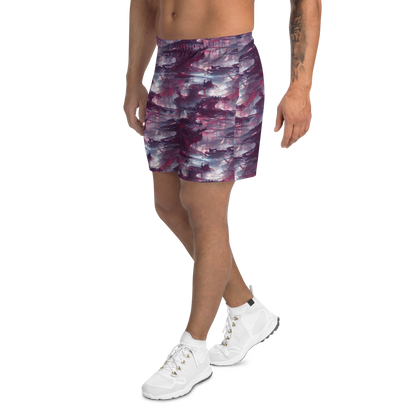 Men's Athletic Shorts - Twilight Fortresses