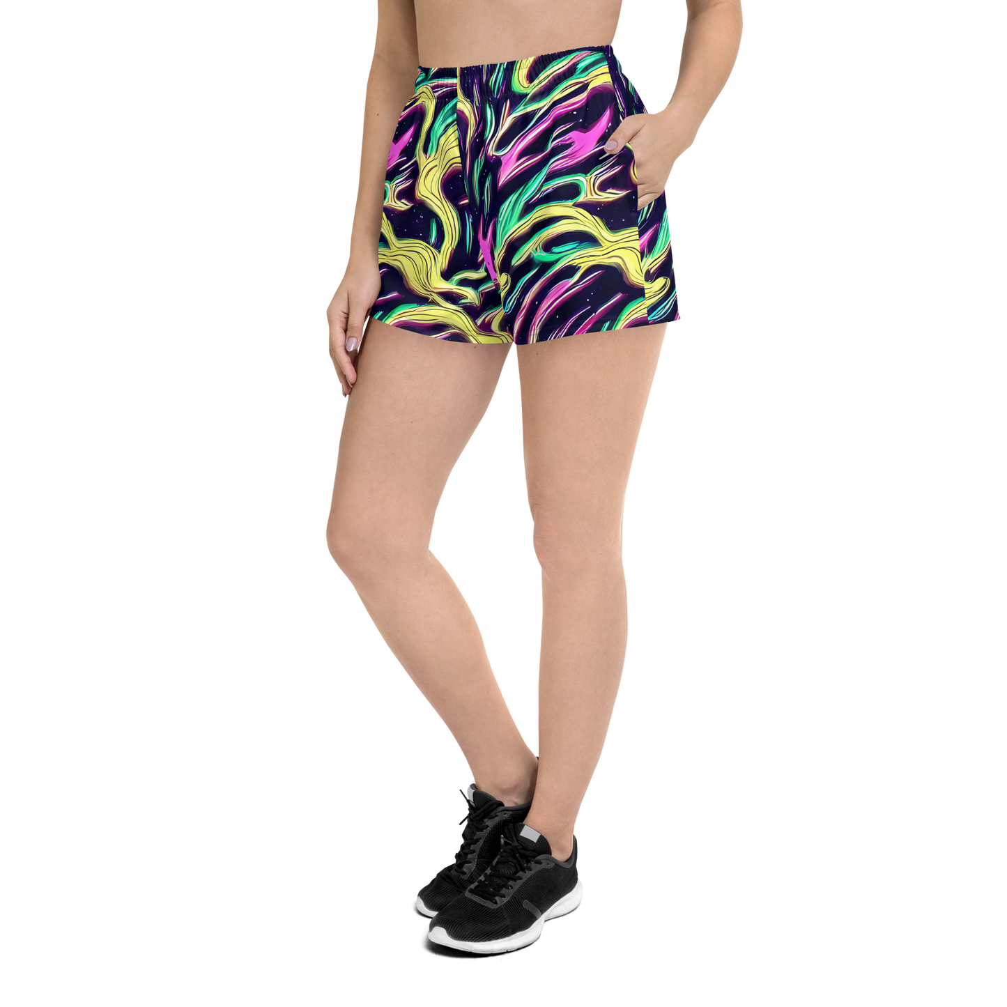 Women’s Athletic Shorts - Casson's Whirl