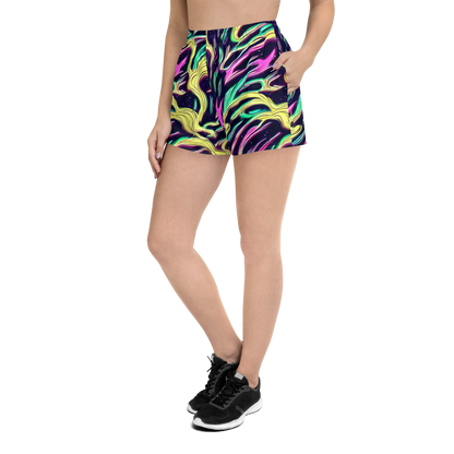 Women’s Athletic Shorts - Casson's Whirl