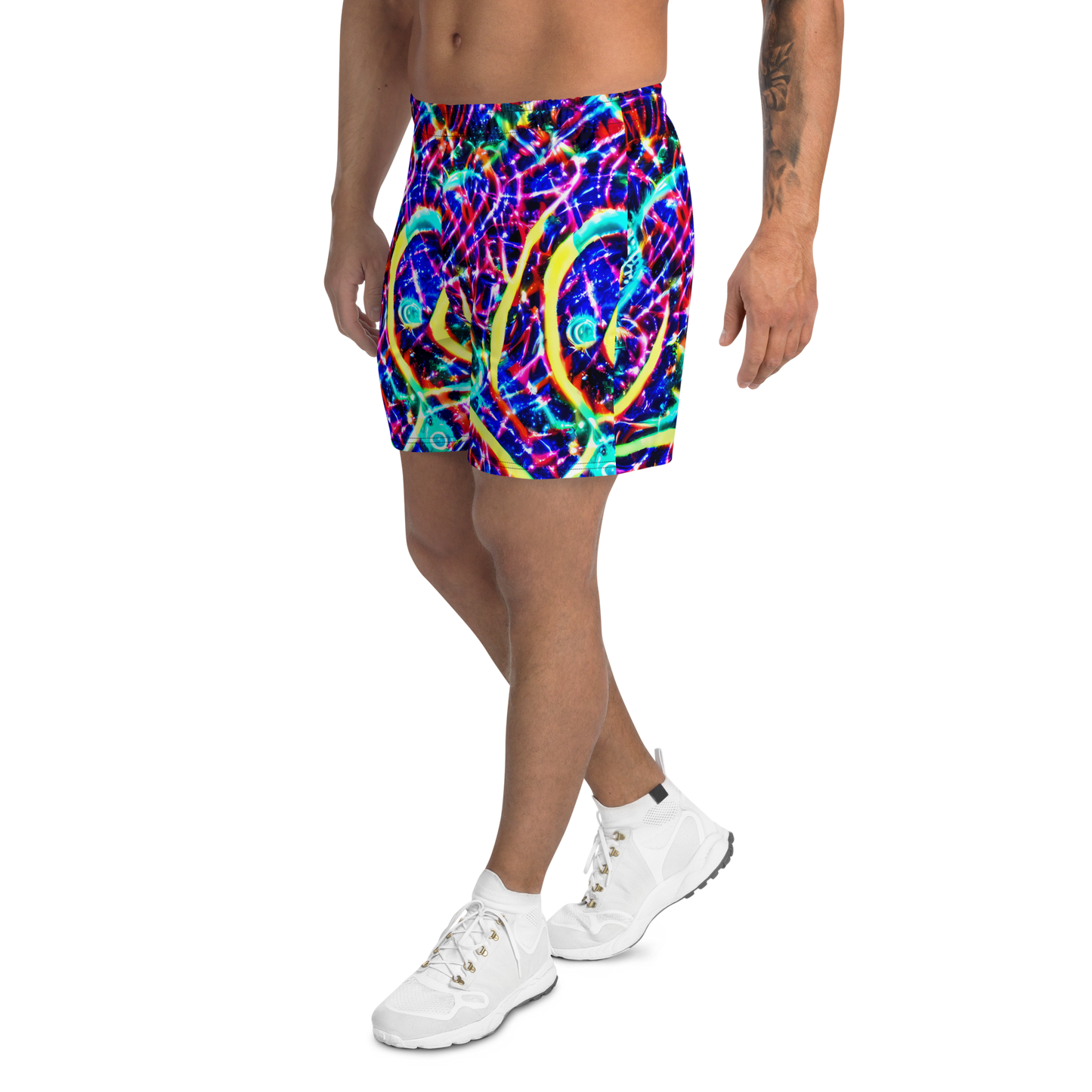 Men's Athletic Shorts - Fynesian Galaxy