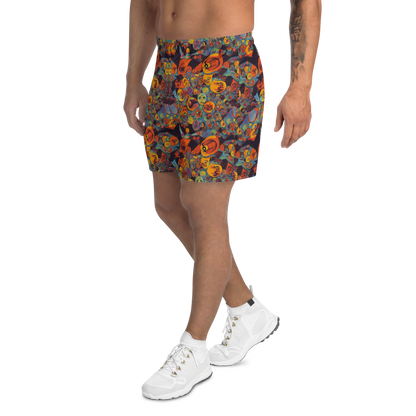 Men's Athletic Shorts - Galactic Faces