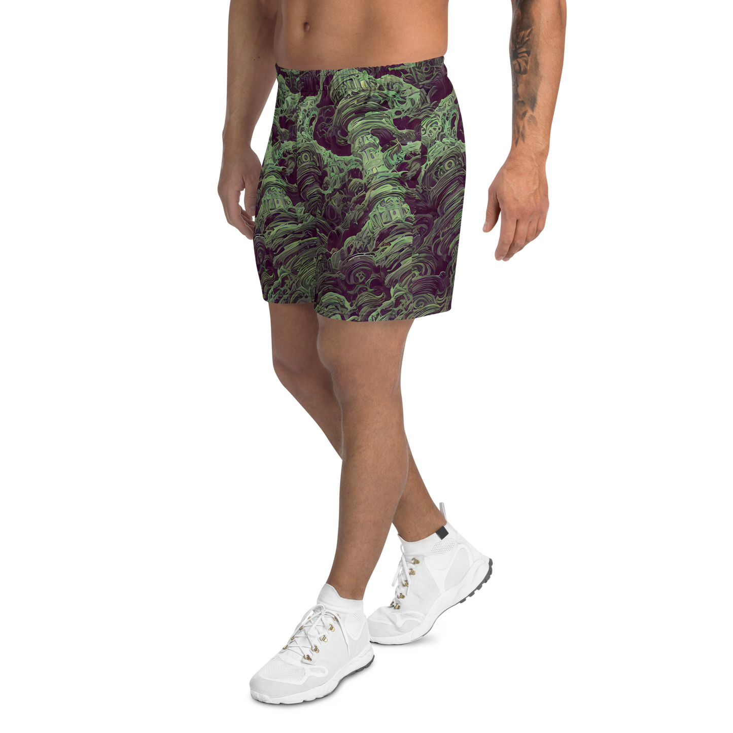 Men's Athletic Shorts - Knab Whorls